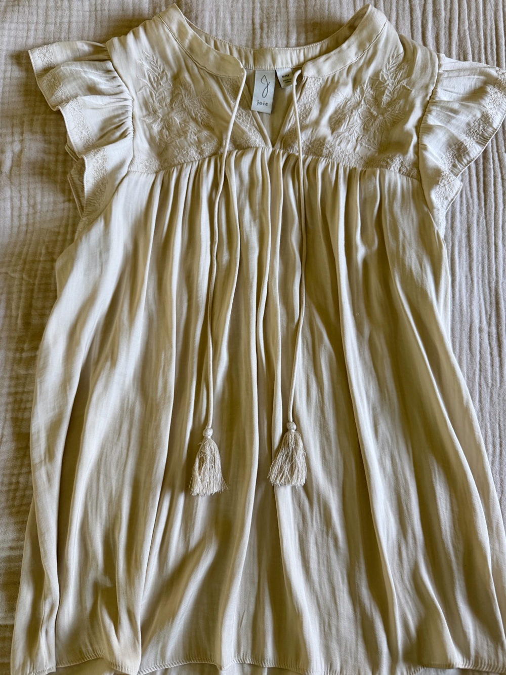 Joie Cream Top